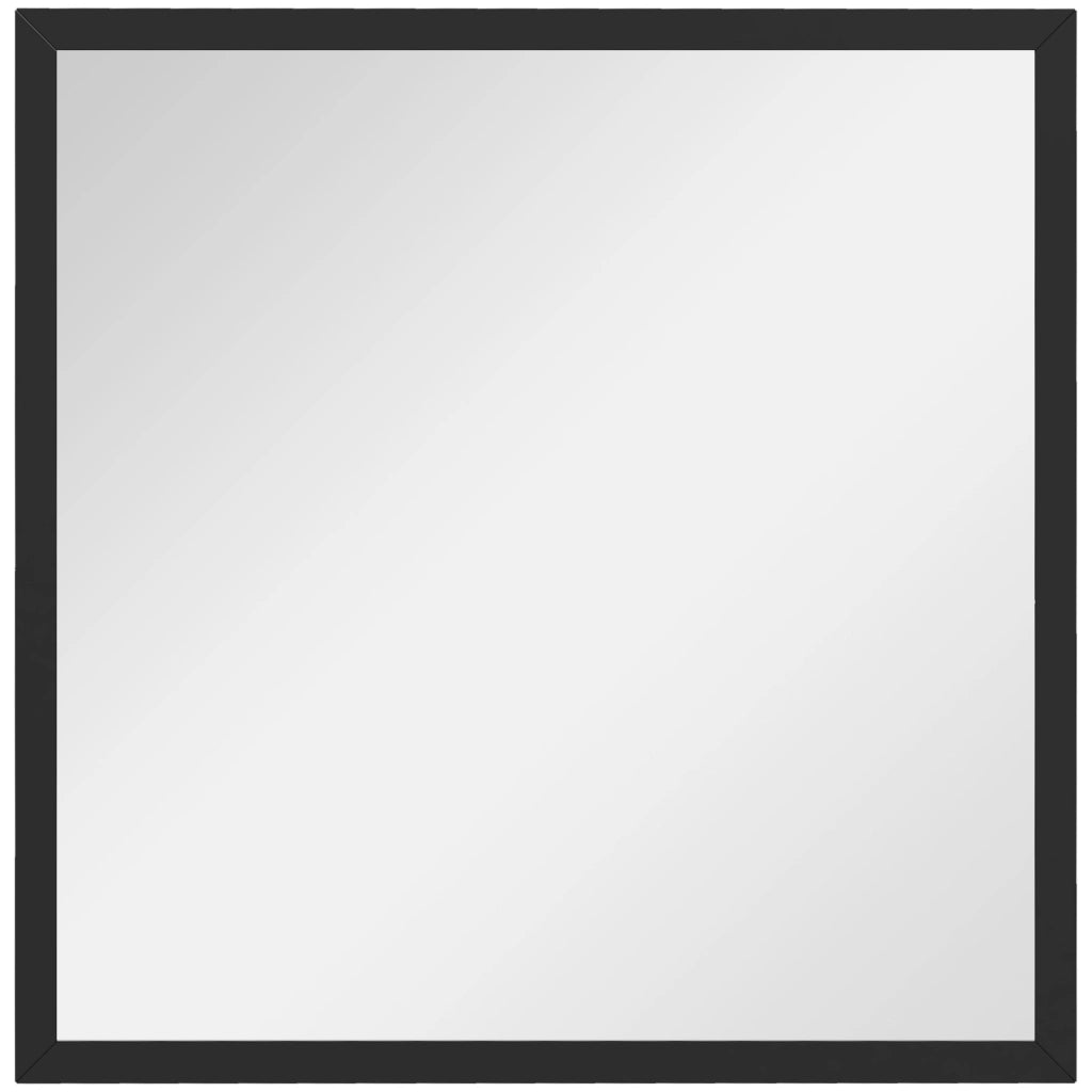 Specchio quadrato ¨C zephmum ¨C 50x50 cm nero legno