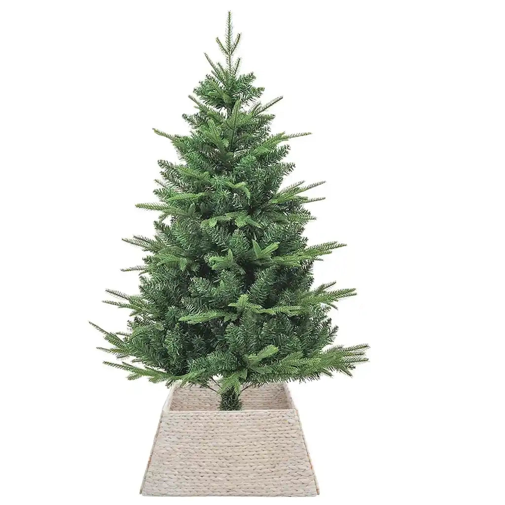 Collare per Albero di Natale-Base per Albero di Natale Bianco 70 x 70 x 28 cm