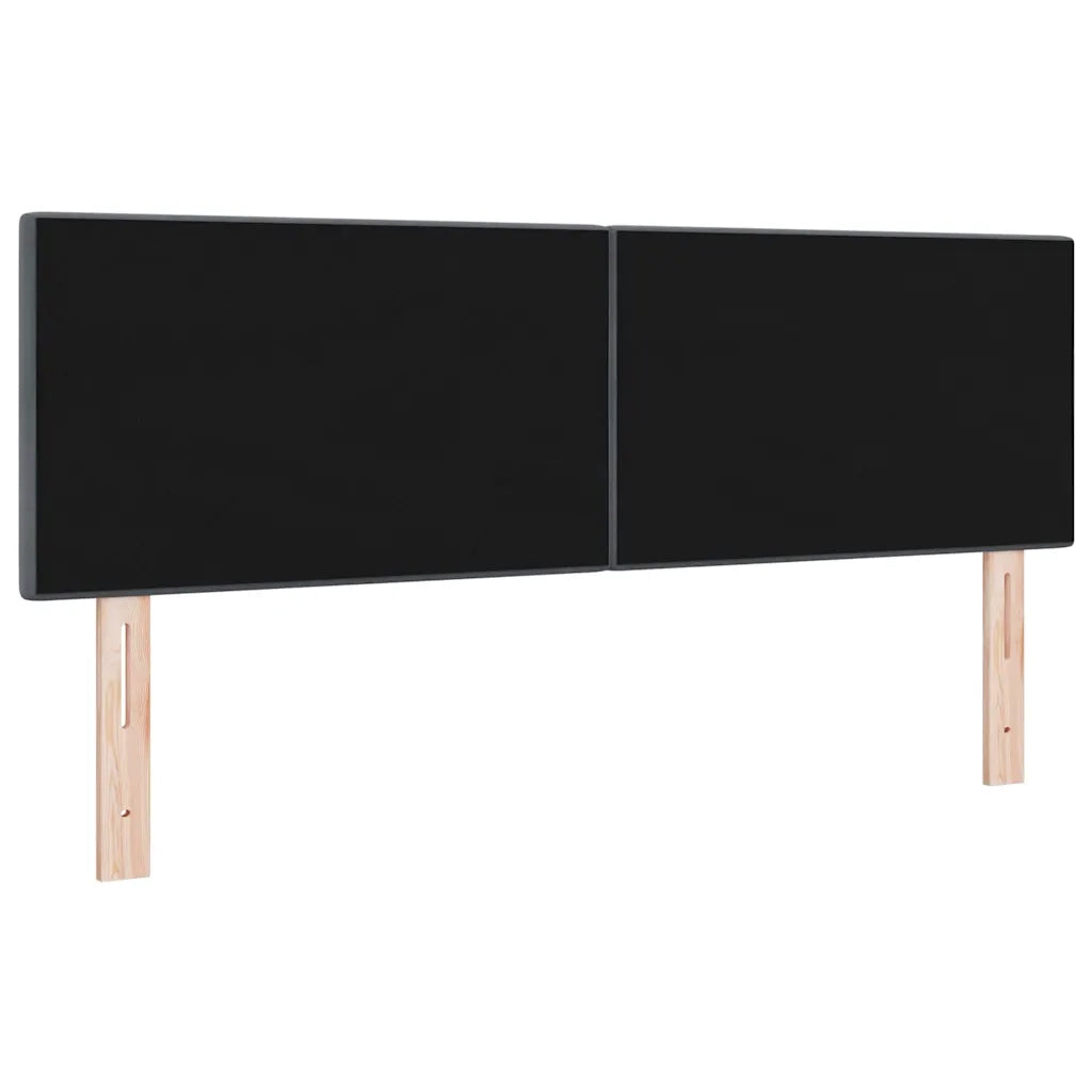 Testiera | Testata Grigio scuro 160 cm Velluto