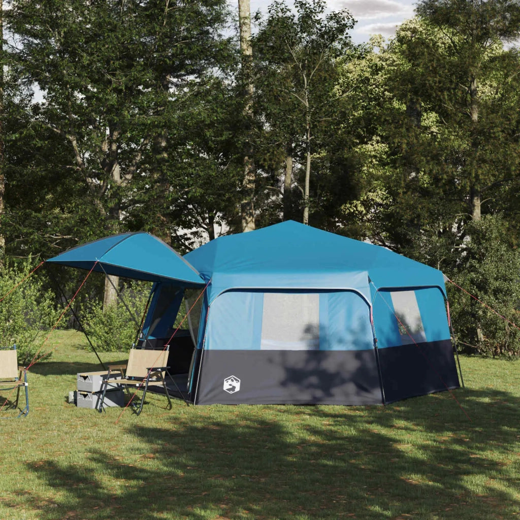 Tenda istantanea con telo antipioggia per 12 persone e rilascio rapido