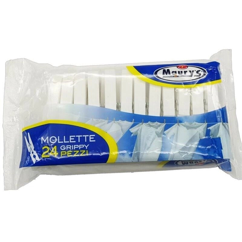 MAURY'S MOLLETTA GRIPPY 24 PZ BIANCA