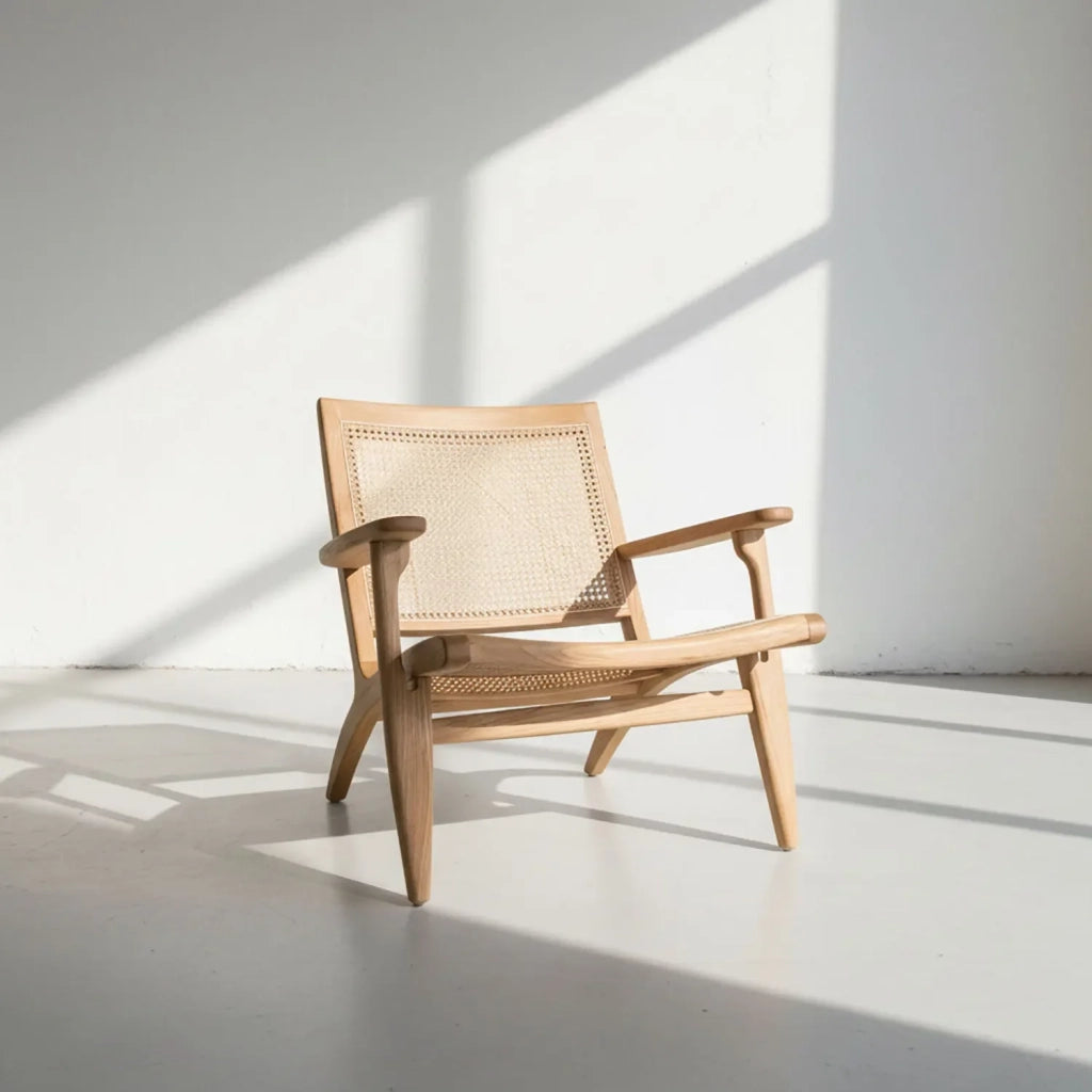 LÚZETE - SILLON MADERA DE OLMO NATURAL EINAR