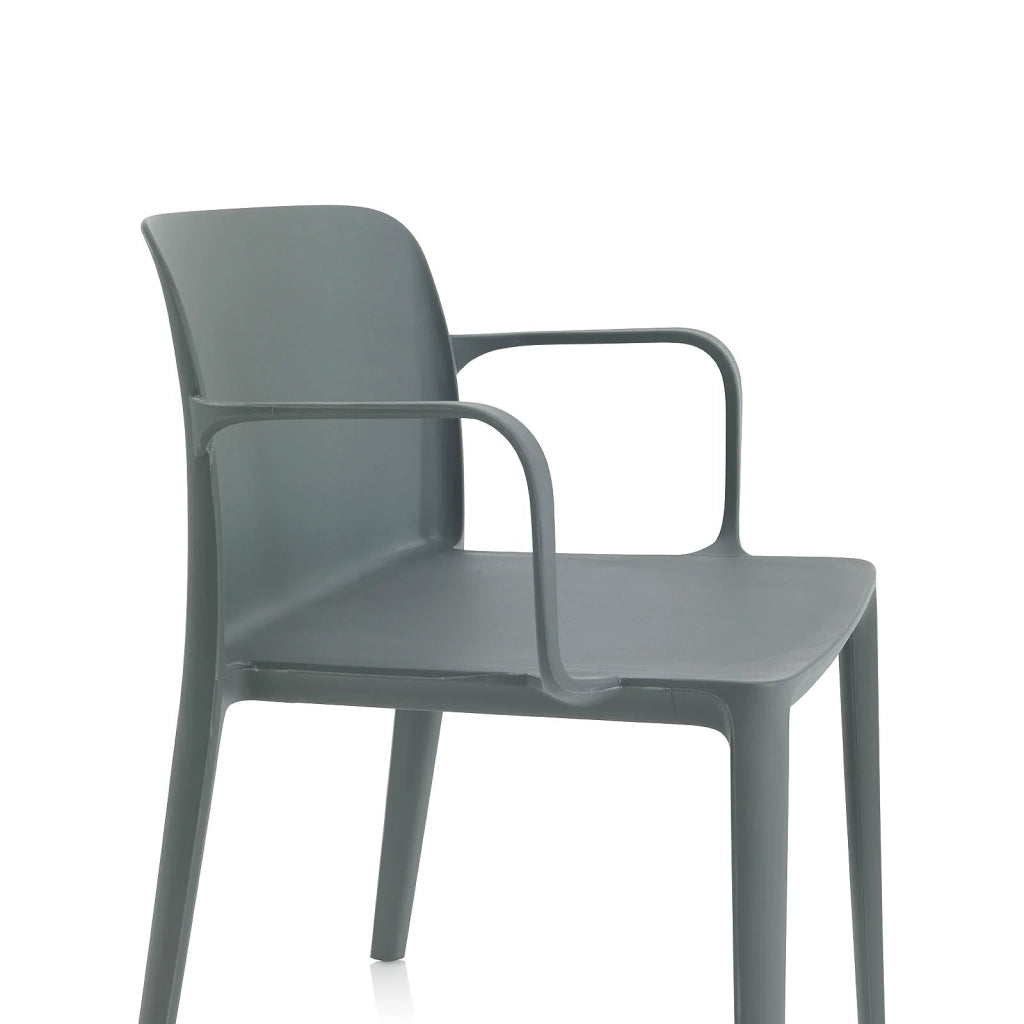 Set 4 Sedie da interno/esterno TIMMY colore grigio