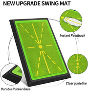Mattoni di allenamento al golf utilizzati per la detezione del swing, il tracciamento della traiettoria di un colpo, gli esercizi di orientamento e l'allenamento del percorso di swing.