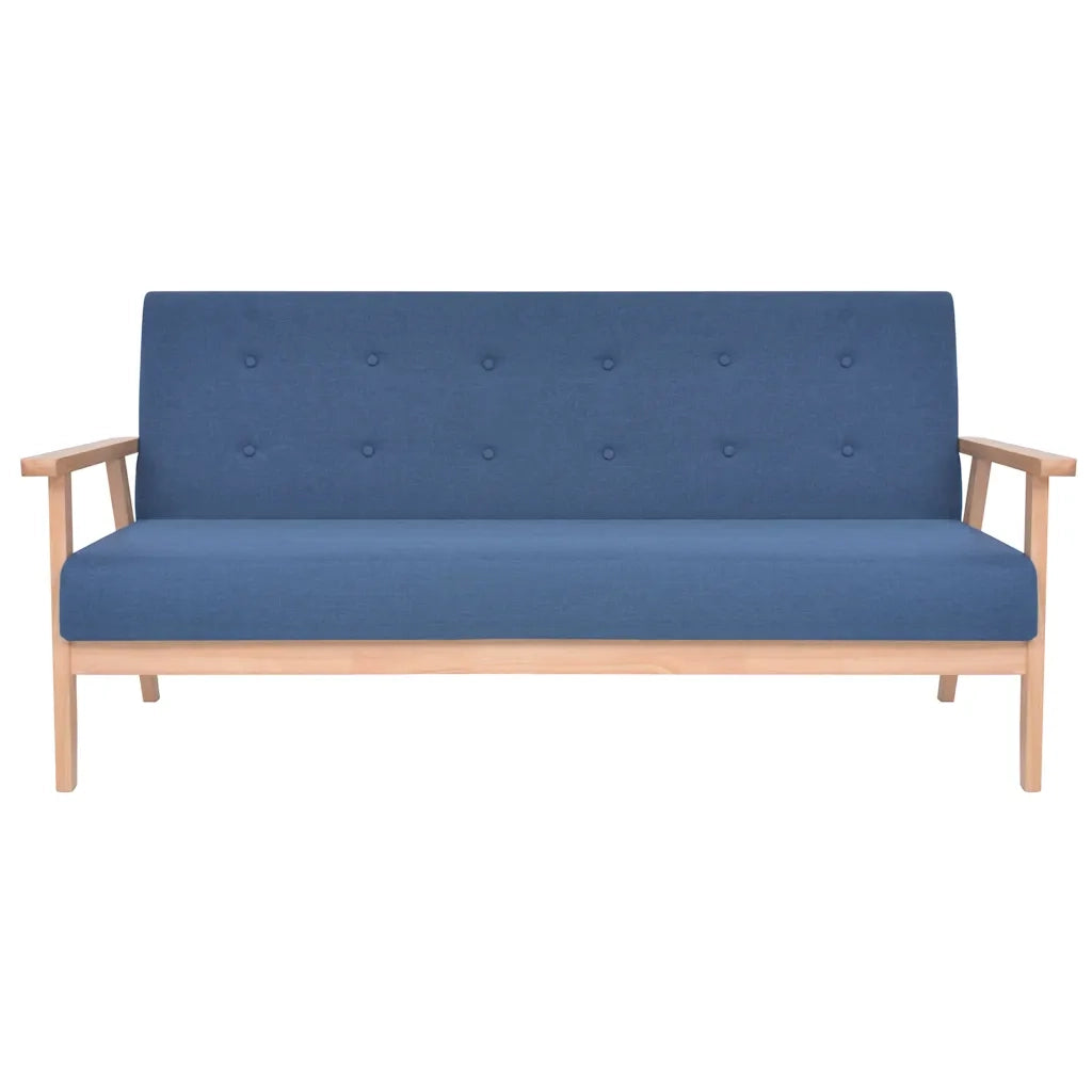 Set di Divani 2 pz in Tessuto Blu 274913