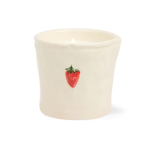 Candela in ceramica Bistro da 226 g (8 oz) - Fragola