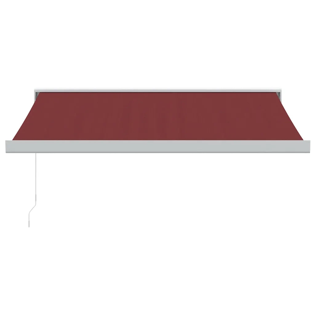 Tenda da Sole Retrattile Manuale Bordò 350x250 cm