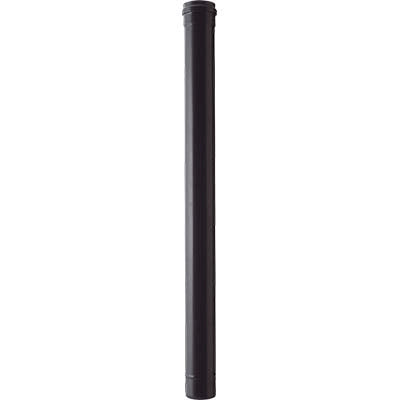 TUBO PELLET LIGHT NERO OPACO SAVE  CM  8 H.CM 100