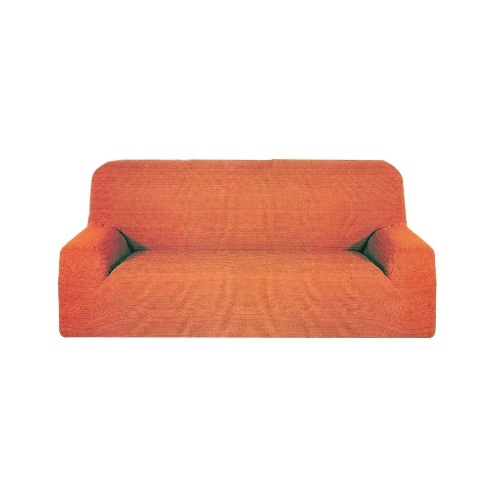 Trade Shop - Copri Divano 2 Posti Estendibile Da 110 A 150 Cm Tessuto Elasticizzato Italy - Grigio