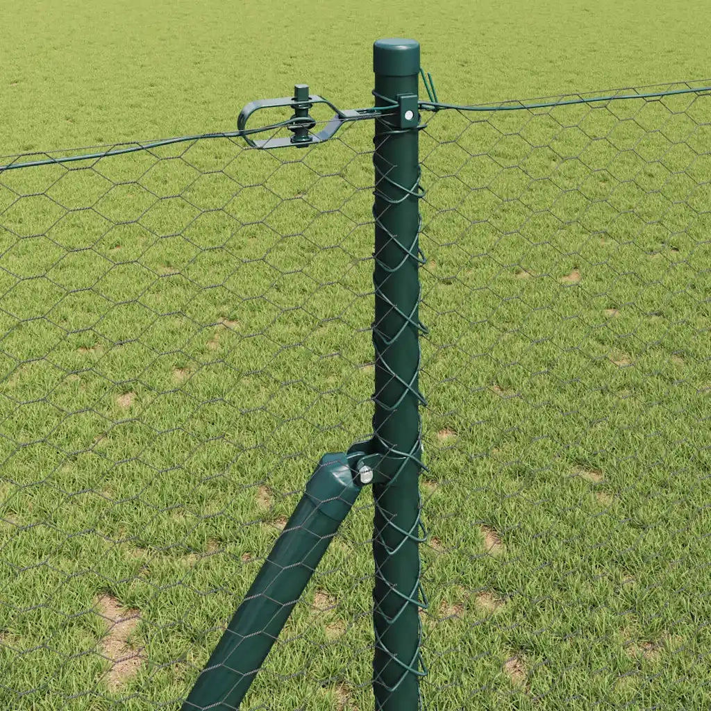 Palo della recinzione Grigio 100 x 1,4 m (maglia da 25 mm)