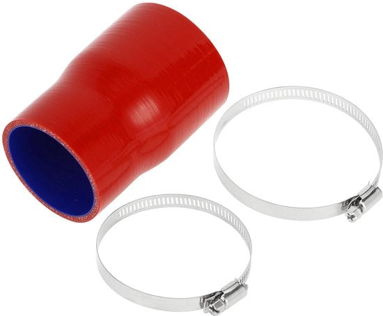 Silicone Slang 4-Laags - Connettore a T per l'Accoppiamento - Diametro Interno 80-3.15"/2.75" - Lunghezza 127mm - Diametro 5mm - Resistente a Temperature fino a 300℃ - Slang di Raffreddamento