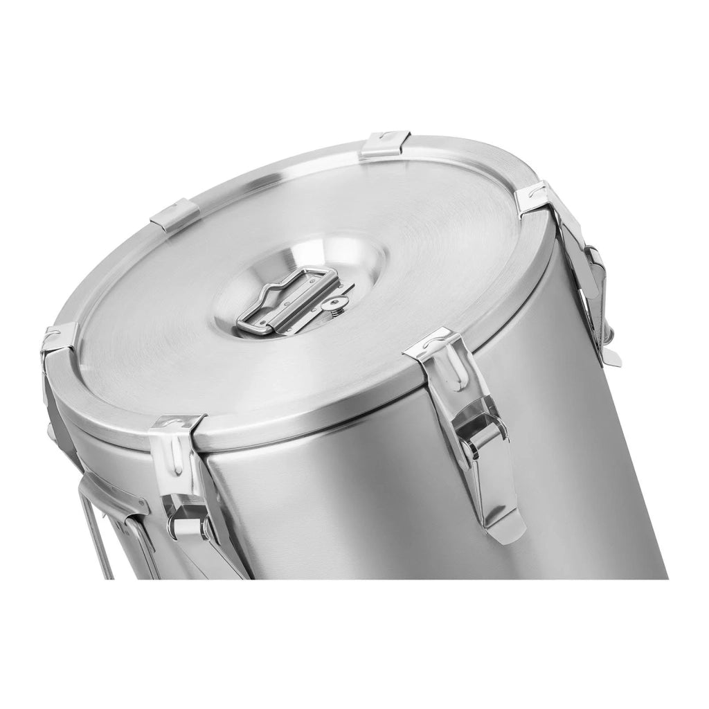 Contenitore isolato da 10 litri acciaio inox spazzolato 14_0001143