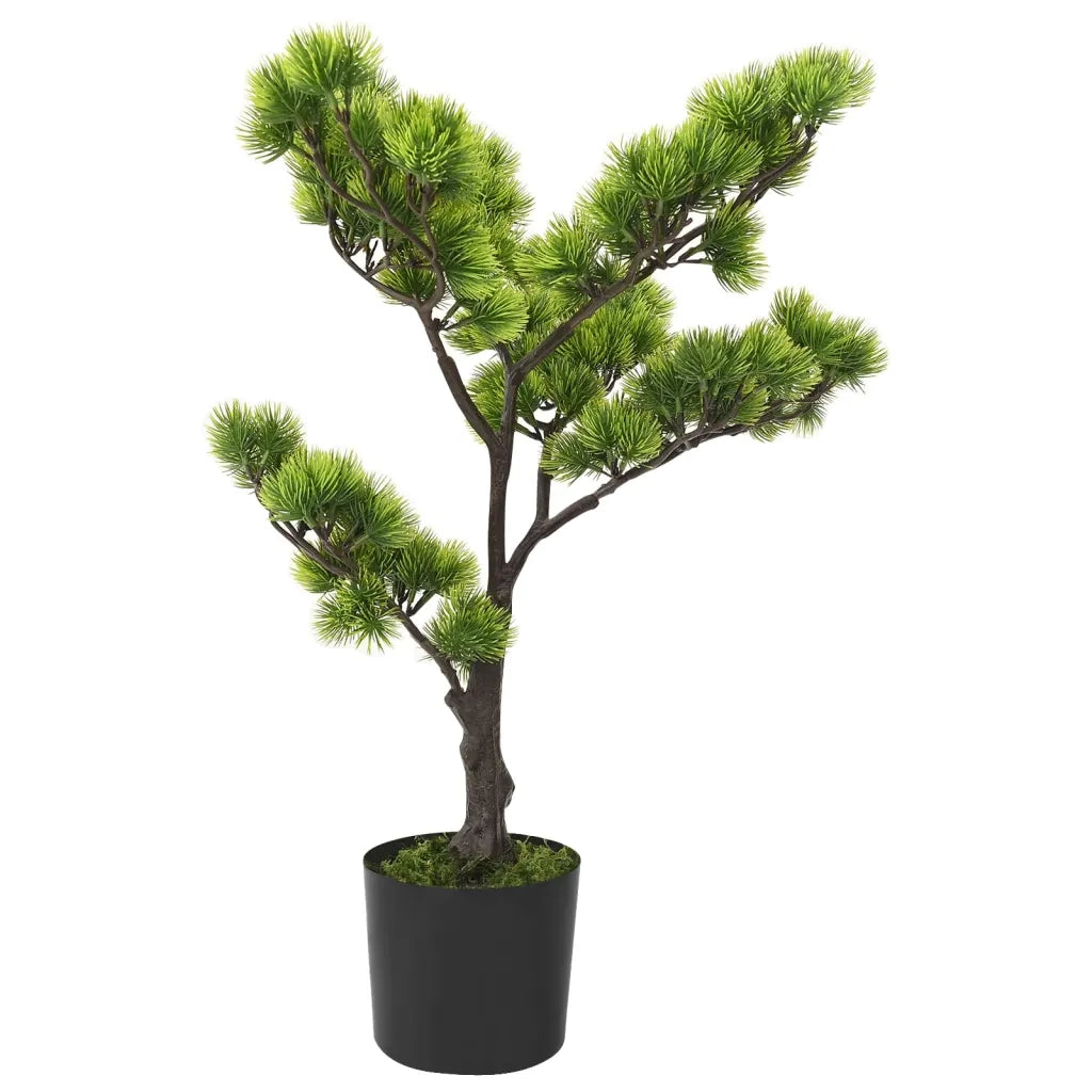 Bonsai di Pino Artificiale con Vaso 60 cm Verde 336316