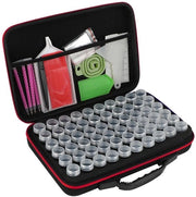 Scatola di Stoccaggio Portatile - 60 Scatole - Accessori per Pittura a Diamanti - Organizzazione dei Diamanti - Compreso l'Attrezzatura - Multifunzionale - Scatola di Stoccaggio Portatile