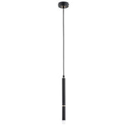 Lampada a sospensione moderna nera/oro DERANY G9 10W Alfa