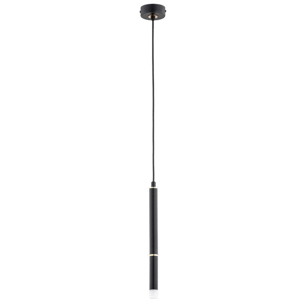 Lampada a sospensione moderna nera/oro DERANY G9 10W Alfa