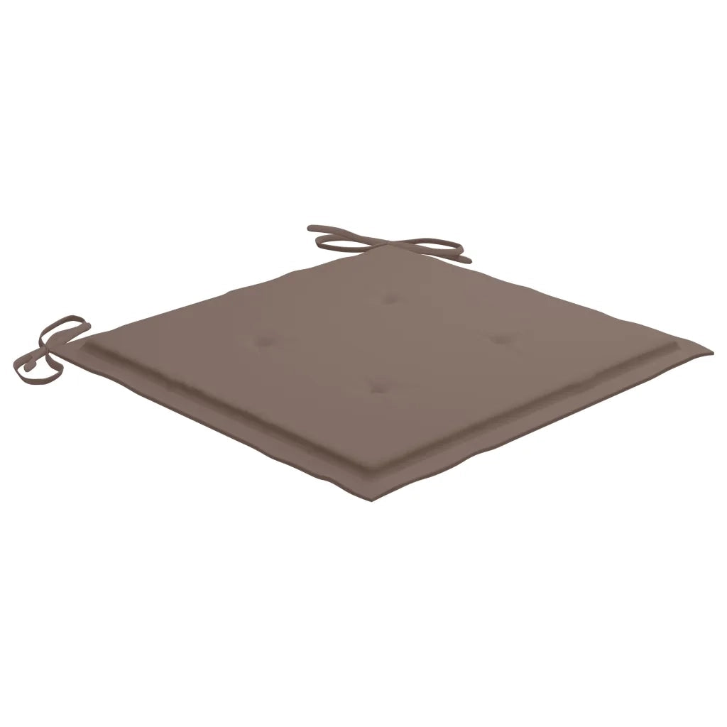 Sedie da Giardino con Cuscini 6 pz in Legno Massello di Acacia 3078159