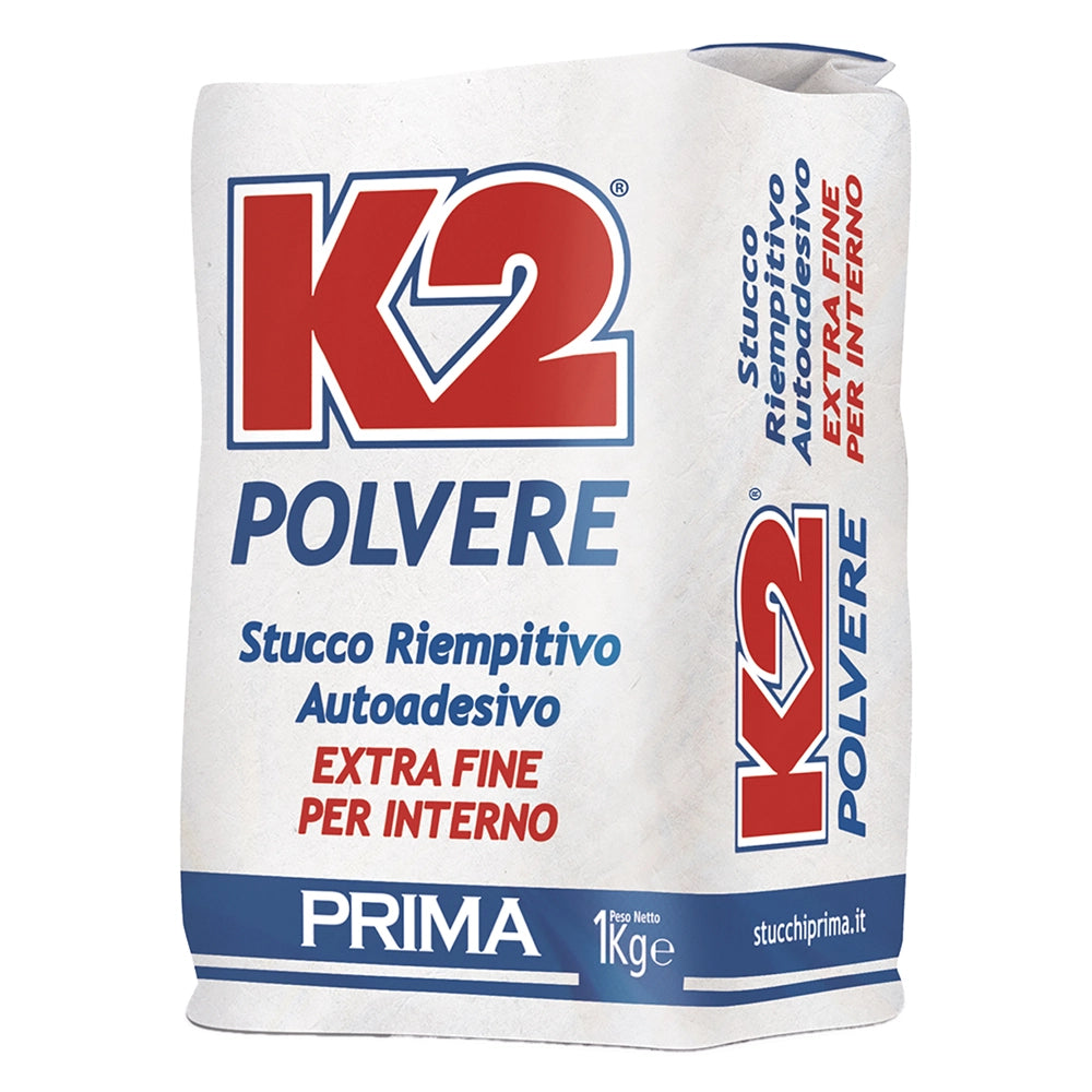 Stucco in polvere bianco per interni Kg. 1