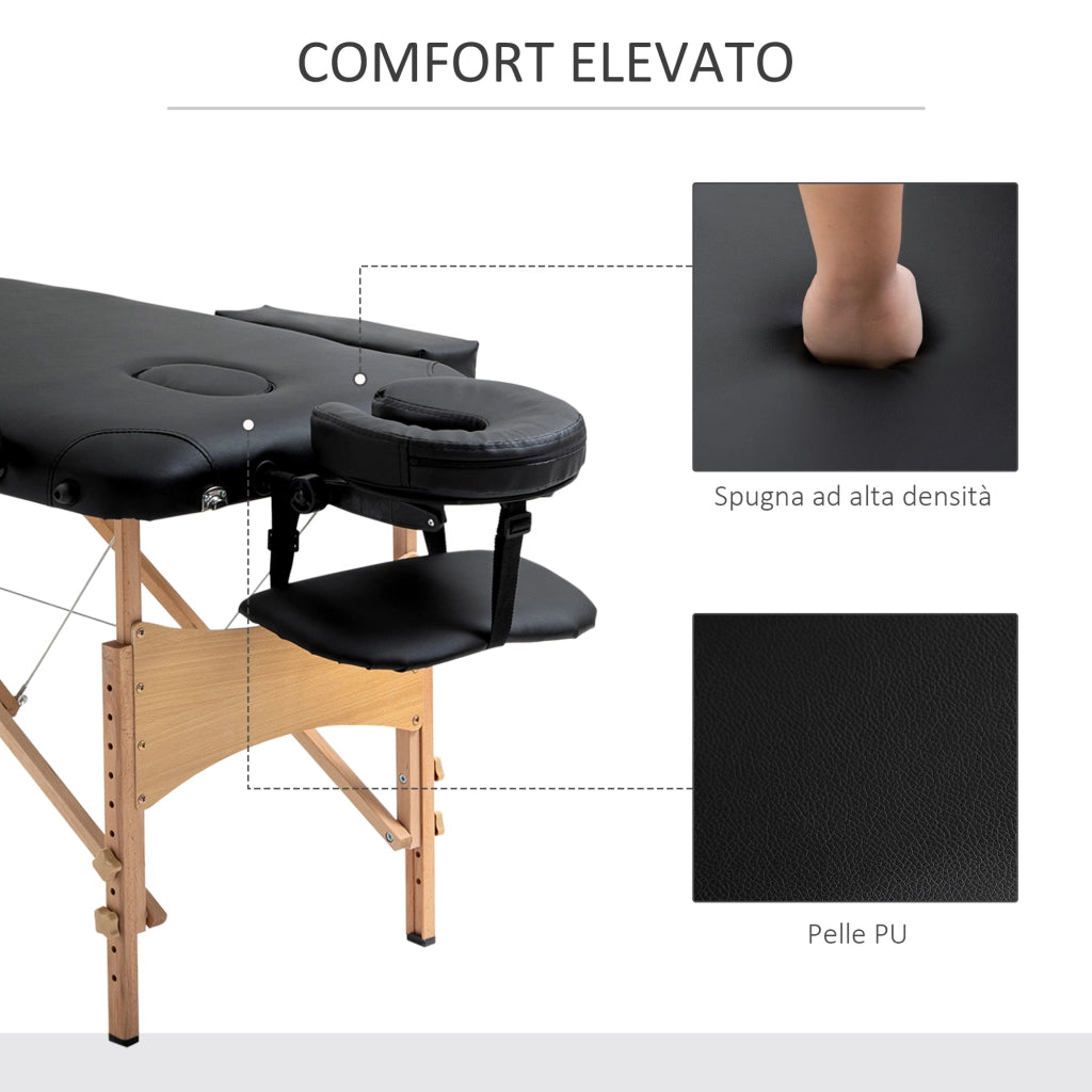 Letto Pieghevole Professionale ¨C Minimal ¨C Nero