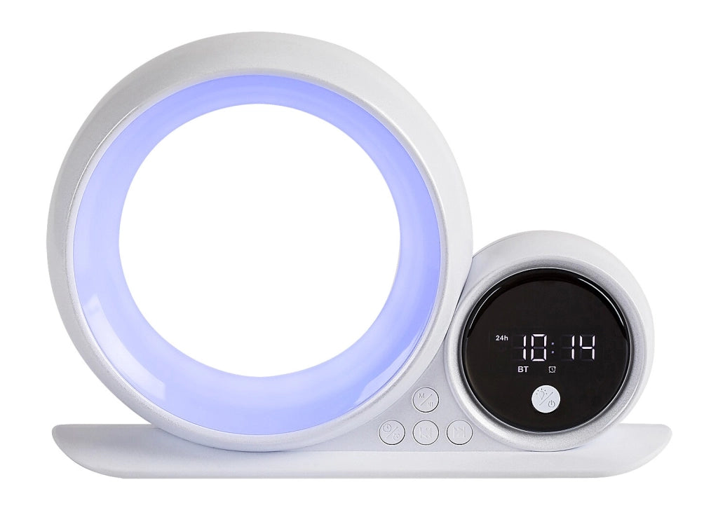 Lampada da tavolo bianca moderna RGB LED Bluetooth 5W Rabalux