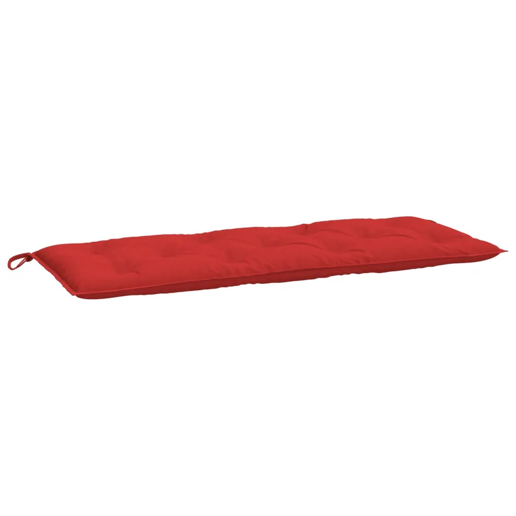 Cuscino per Panca-Cuscini per panchina Rosso 120x50x7 cm in Tessuto Oxford
