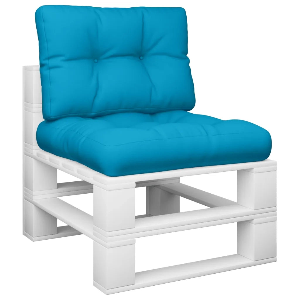 Cuscini per Pallet 2 pz Blu in Tessuto 360649