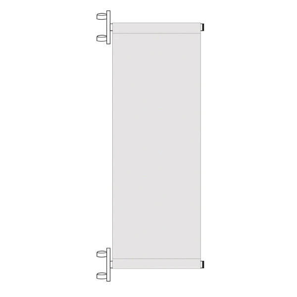 Porta Banner per pali e da parete - Per Pali