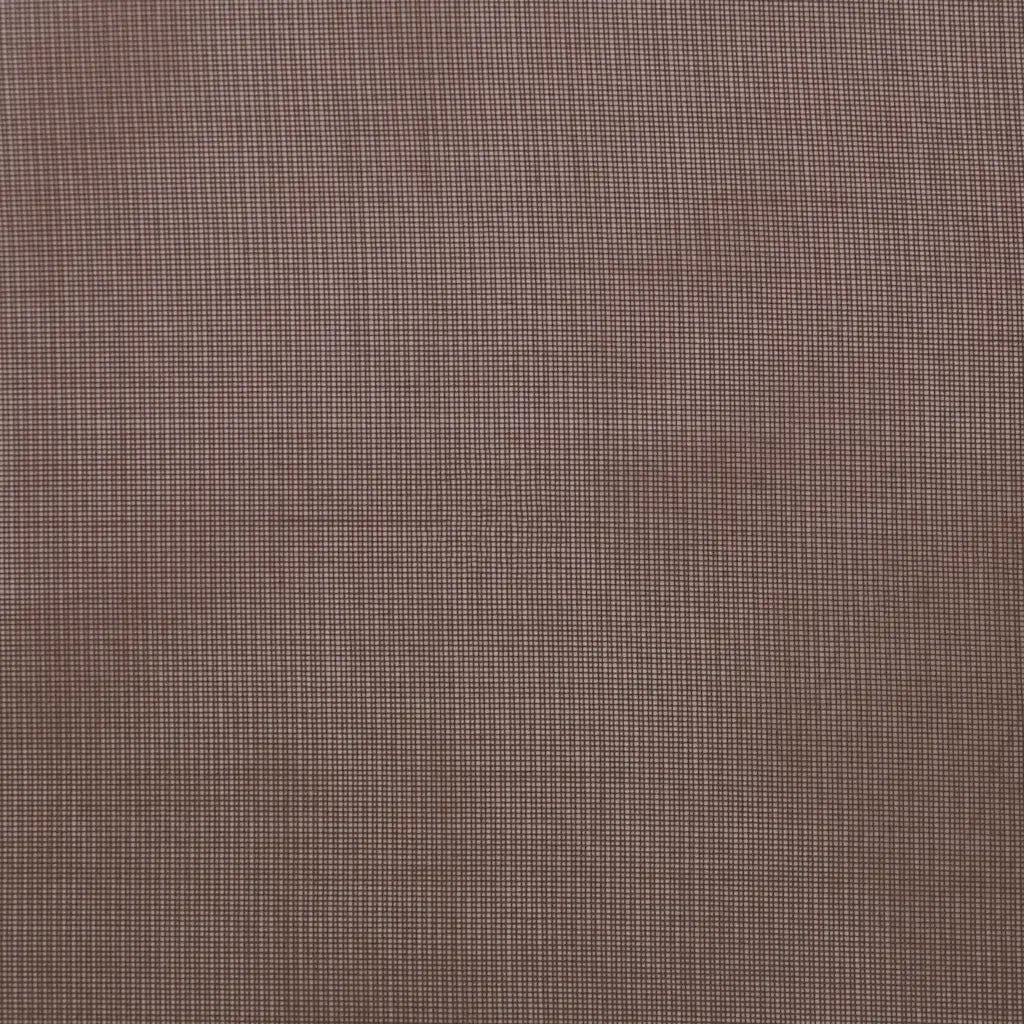 Tende in Voile con Linguetta 2 pz Marrone