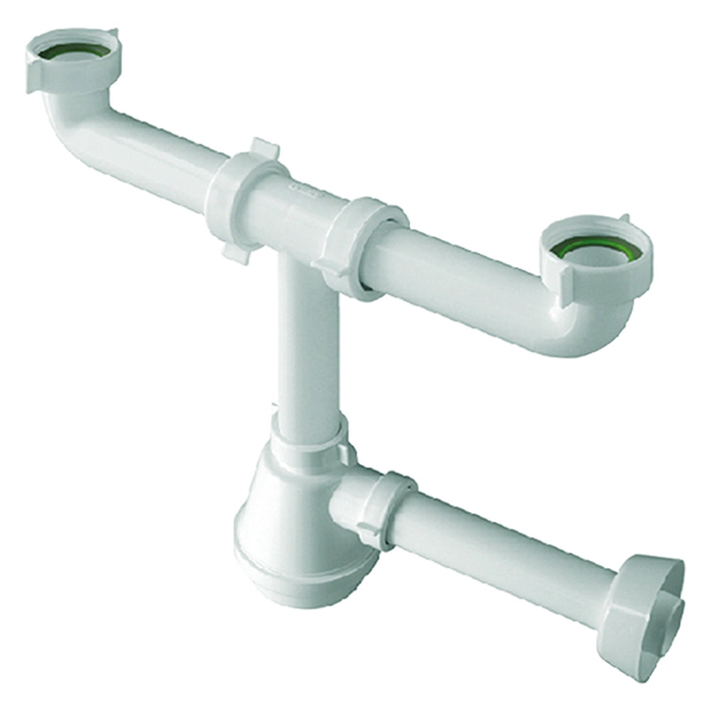 1pz sifone a 2 vie 11/2 cod:ferx.204384nlm
