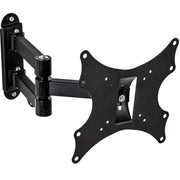 Trade Shop - Staffa Porta Tv Monitor Da 14" A 32" Supporto Parete Braccio 360° Fino 35kg -