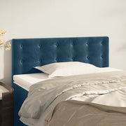 Testiera Blu scuro 90x5x78/88 cm in Tessuto 346434