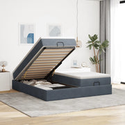Struttura Letto Pouf con Materassi 180x200 cm Velluto 3311262