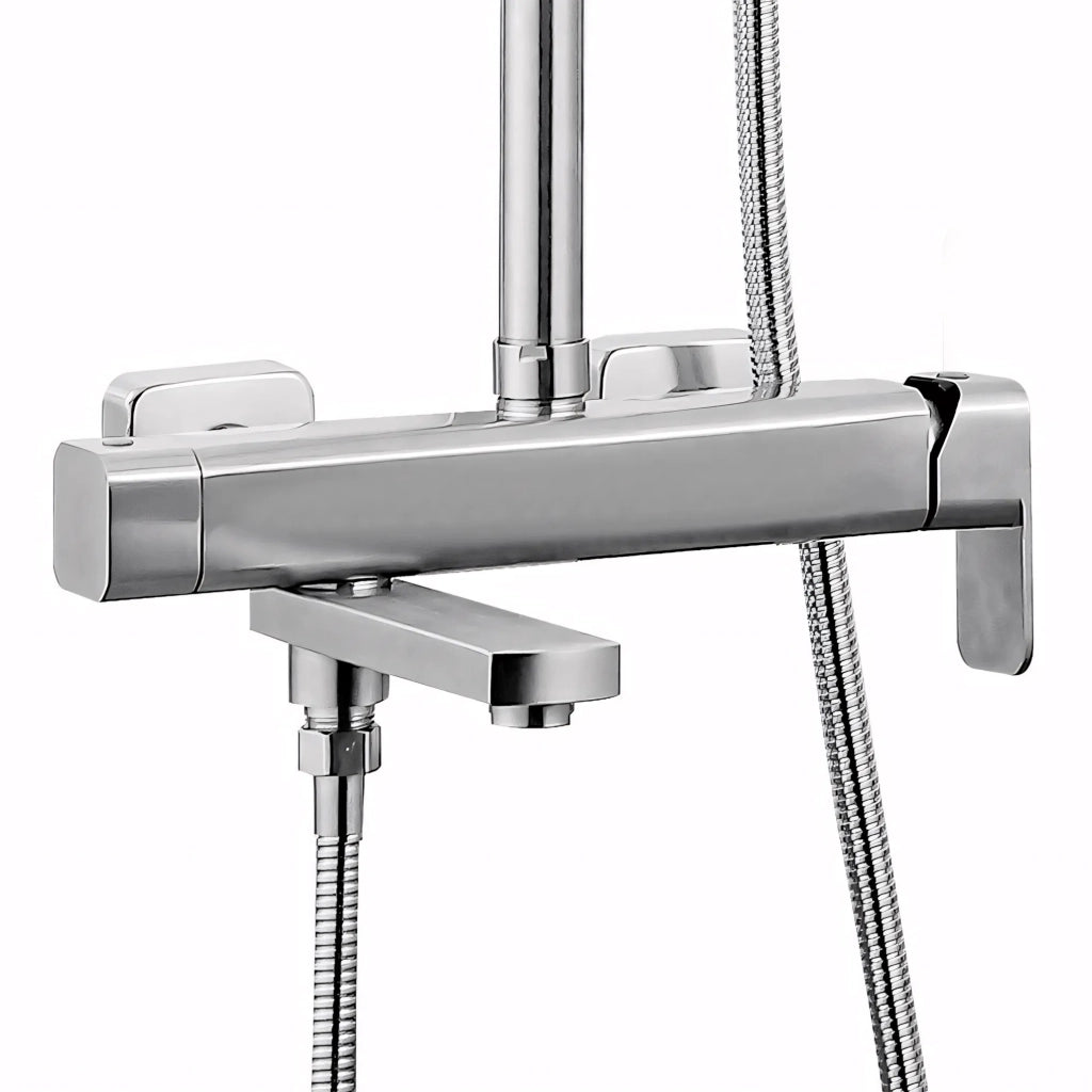 Set Doccia Rea Arlo Brush Nickle