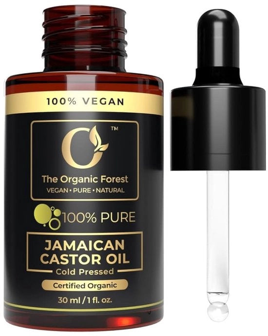 Olio per capelli 100% puro - estratto a freddo - per capelli, pelle, ciglia - rafforza e nutre - soluzione naturale e vegana