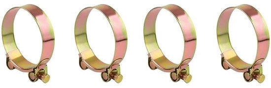Assortimento di Klemme per Tubi in Acciaio Inossidabile - Klemme T per Tubi - Protezione delle Sanguisughe - Gamma di Regolazione 20-22mm - Materiale Resistente al Corrosione