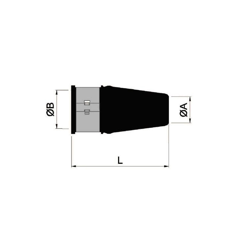 PROPELLER SHAFT Ø MM.45