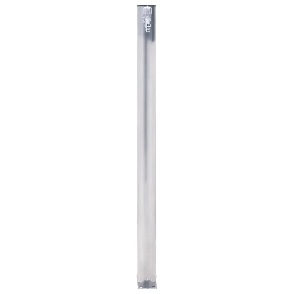 Colonna d'Acqua da Giardino 60 cm Acciaio Inox Rotonda 364501