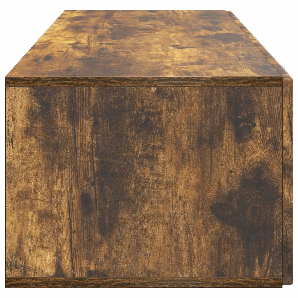 Mobile TV da Muro | Armadietto TV | Mobile Porta TV Rovere Fumo 98 x 41 x 30 cm