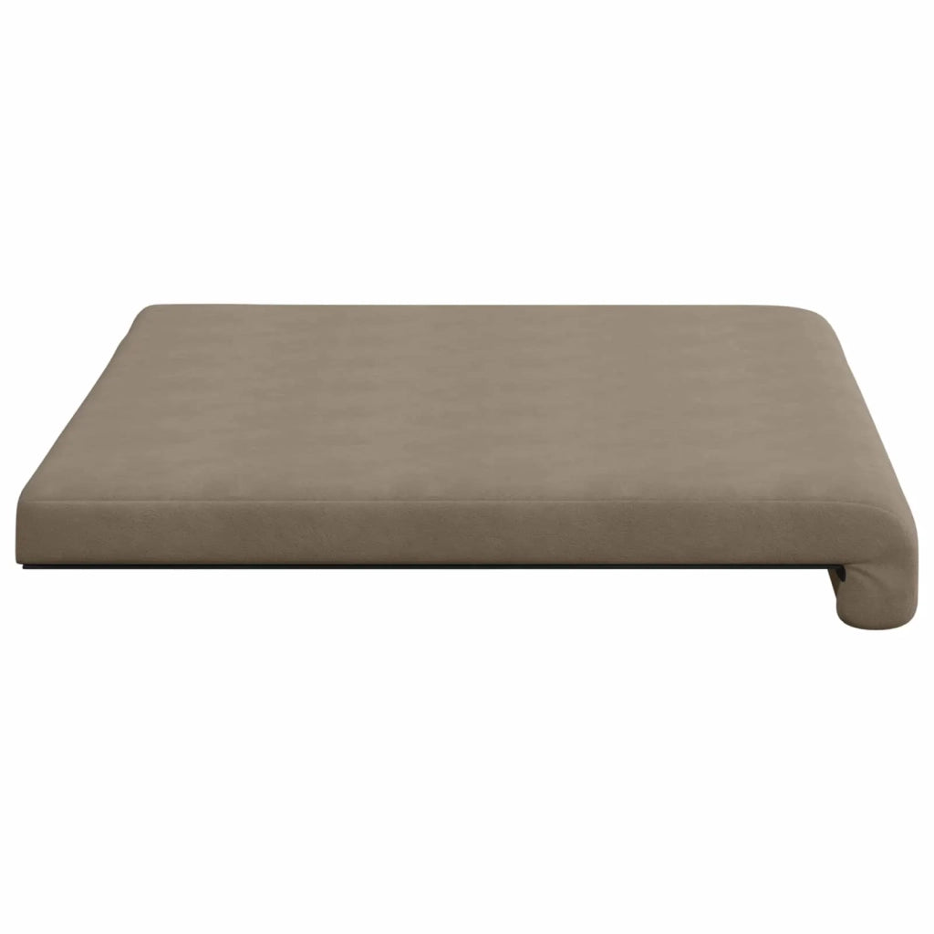 Cuscino per panchina Microfibra Tortora Profondità 35 cm 42043206