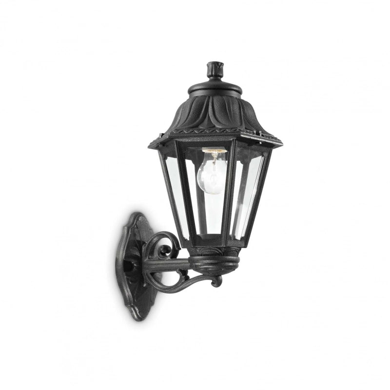 Lampada Da Parete Dafne Ap1 Big Nero Ideal-Lux