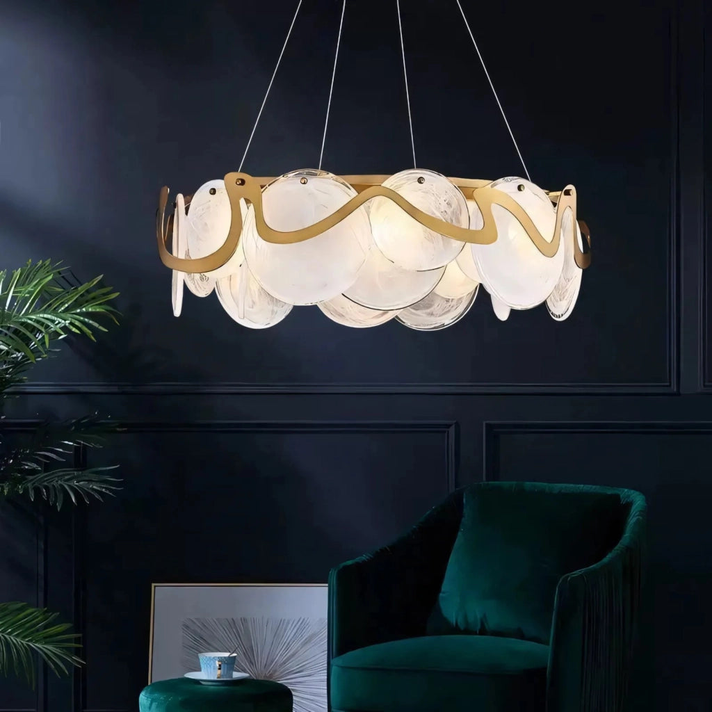 Lampada Da Soffitto APP1544-8CP Brush Gold
