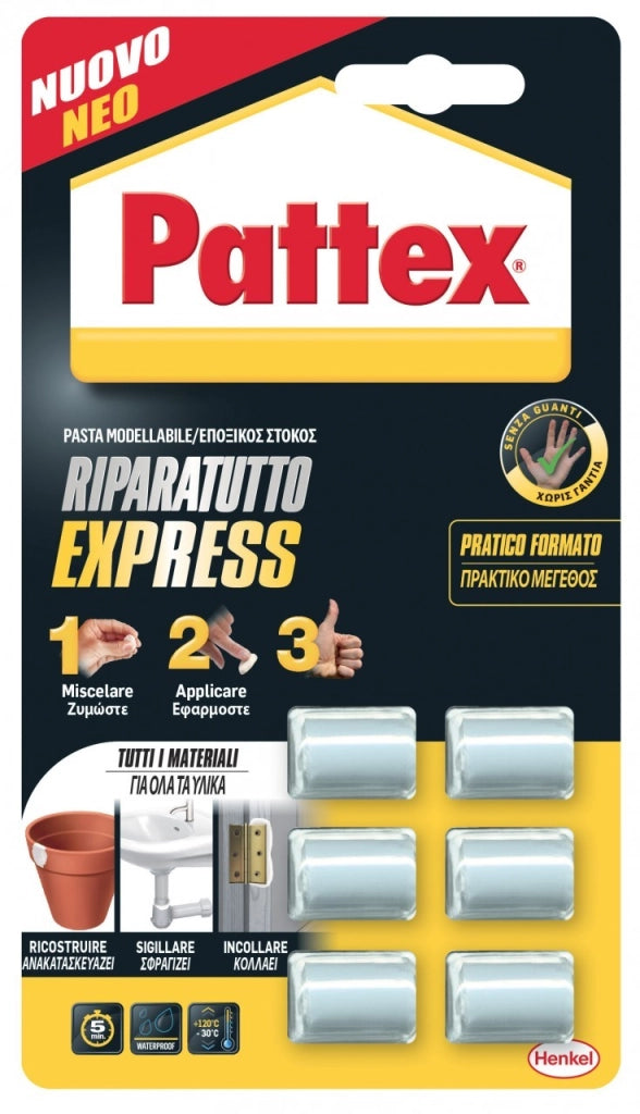 PATTEX ADESIVO RIPARATUTTO EXPRESS MONODOSE