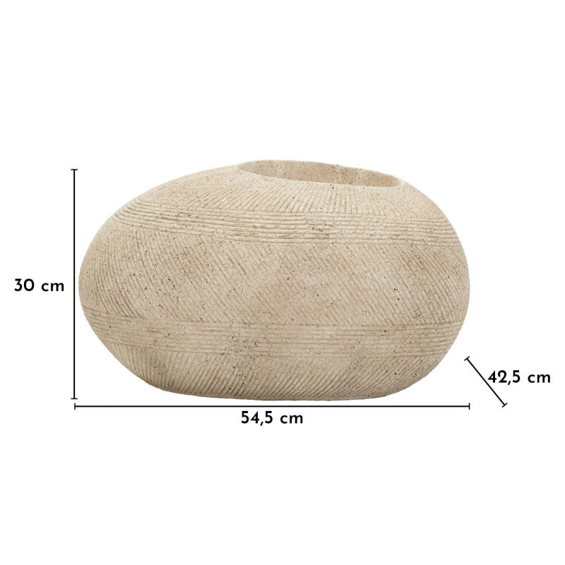 Porta Vaso Da Esterno Stone cm 54,5x42,5x30