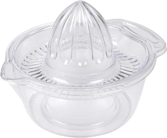Citruspers in plastica a sbattere, 16 x 11 cm, trasparente
