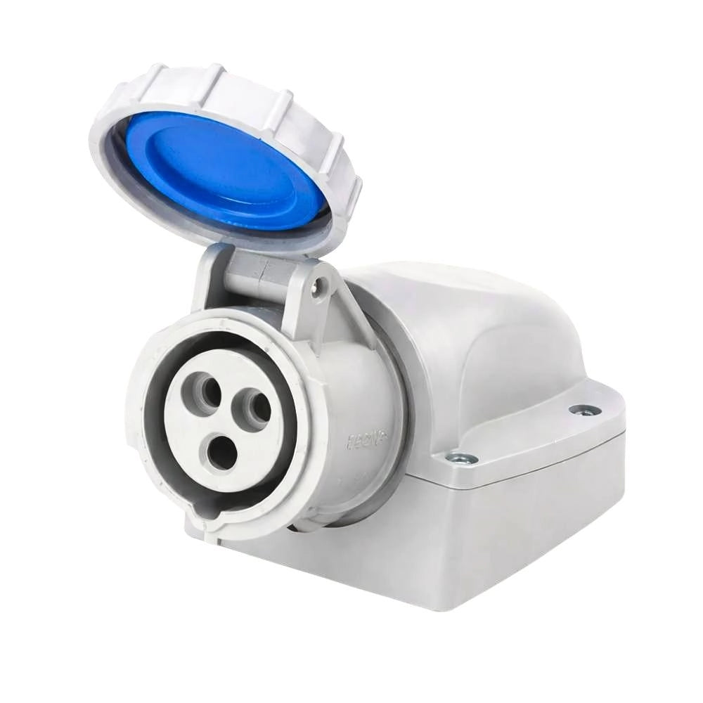 Presa industriale ecova 30518 16a 230v ip67 per installazioni professionali