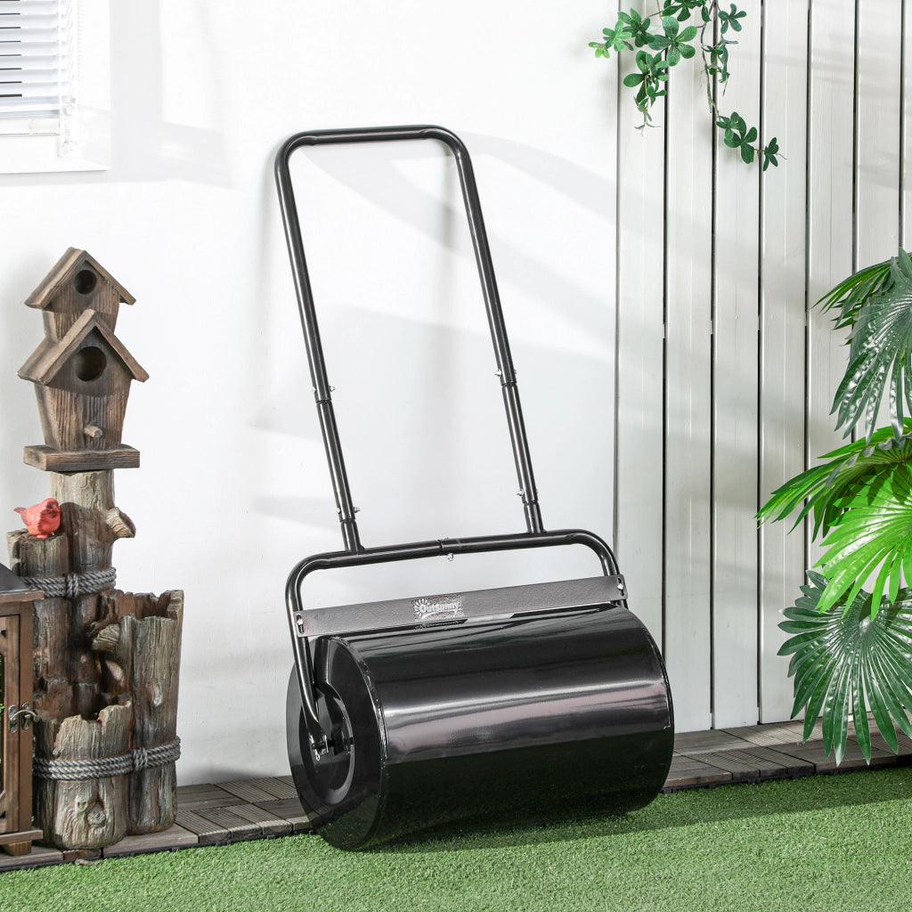 Rullo per Prato 38L con Manico a U ¨C Minimal ¨C Nero