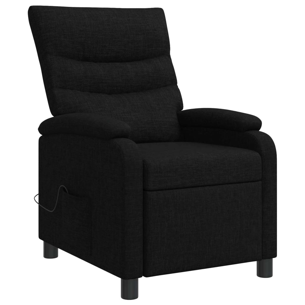 Poltrona Massaggiante Nero Tessuto 42034911