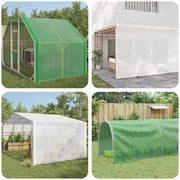 Telo con Occhielli Verde 4 x 8 m 260 gsm PE 42039283