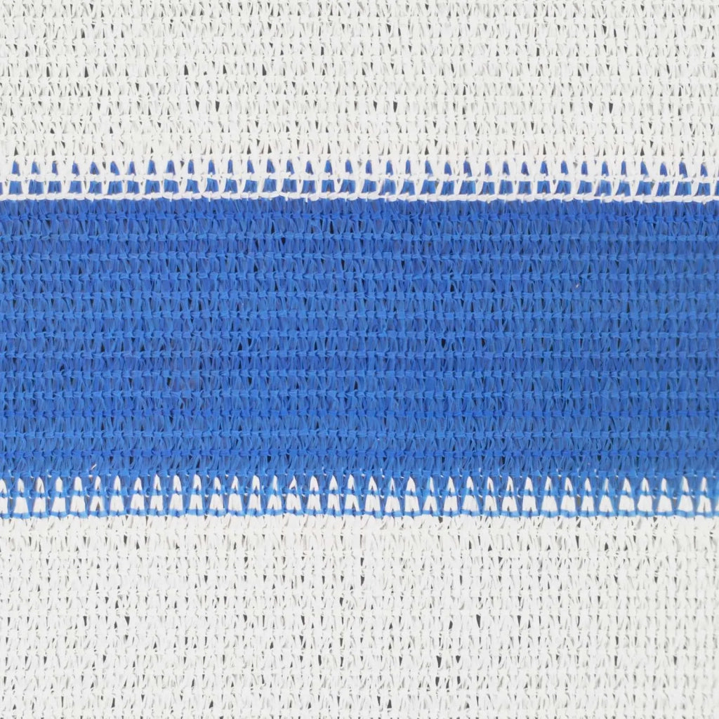 Telo Ombra Blu e Bianco 2 x 3,5 m HDPE 42032877