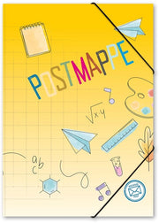 Mapa elastica con disegno DIN A4 con chiusura elastica - strumento per stendere mappe